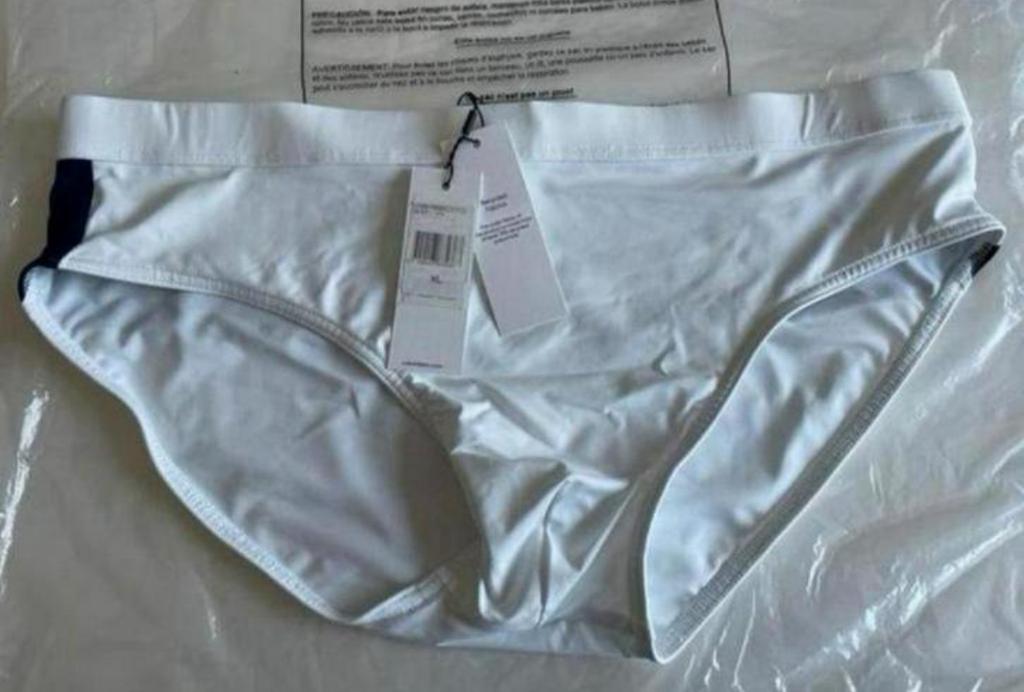 Calvin Klein Zwemslip Nieuw, Kleding | Heren, Ondergoed, Verzenden, Wit, Calvin Klein, Slip