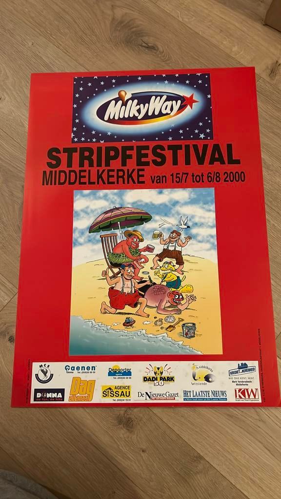 Urbanus linthout affiche middelkerke 2000, Ophalen of Verzenden, Nieuw
