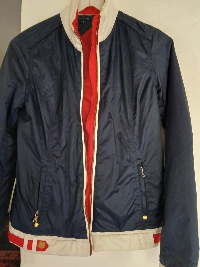 veste tendance élégante T. HILFIGER T176 / S, Tommy hilfiger, Taille 36 (S), Comme neuf, Bleu