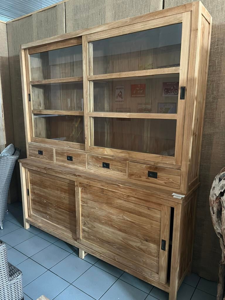 Teak kast, Ophalen, Nieuw, Teakhout