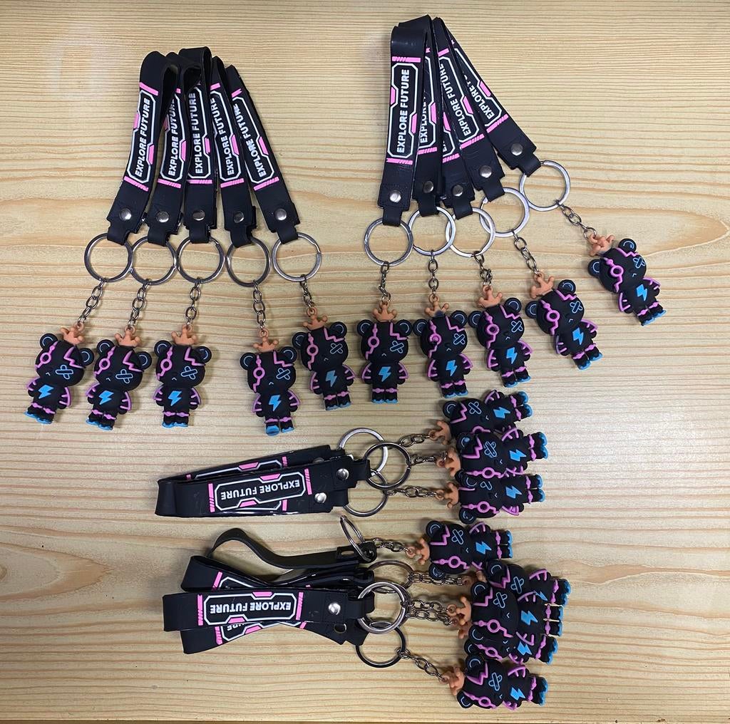 18 nieuwe sleutelhangers, Ophalen of Verzenden, Zo goed als nieuw