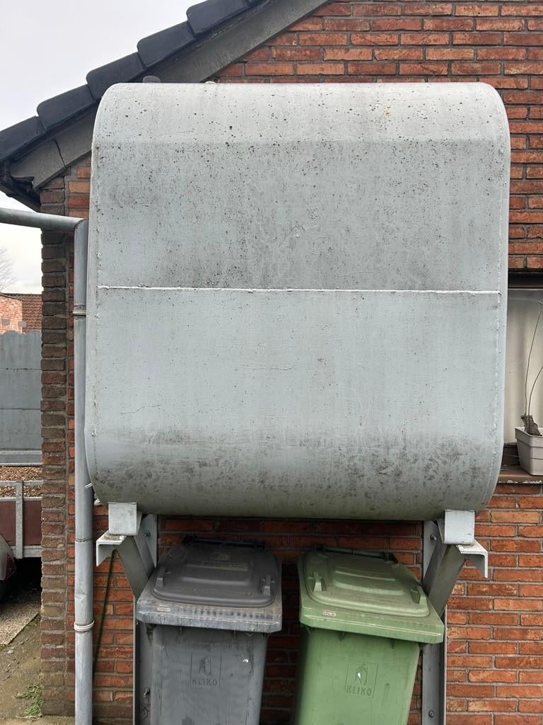 bovengrondse stookolietank 1000l, Ophalen, Gebruikt