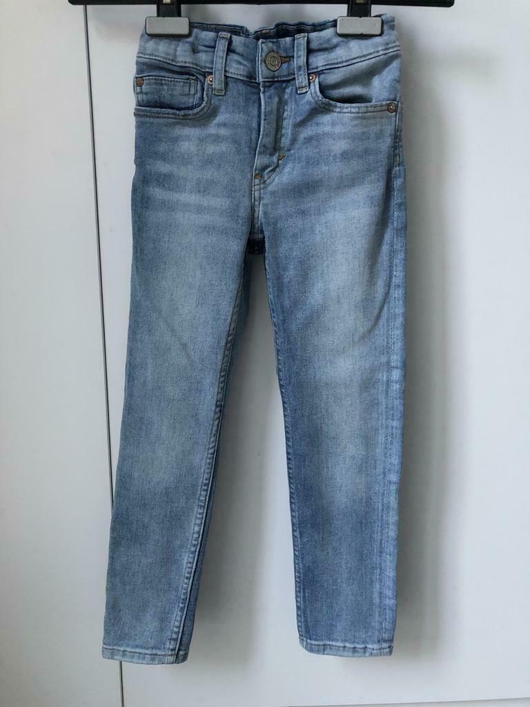 Jeansbroek denim blue skinny fit van &Denim H&M, Broek, Ophalen of Verzenden, Zo goed als nieuw, &Denim