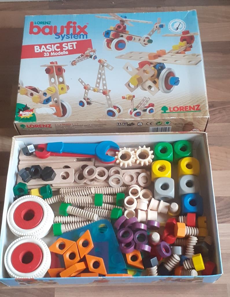 Vintage Origineel Baufix Lorenz bouwdoos – Germany, Ophalen