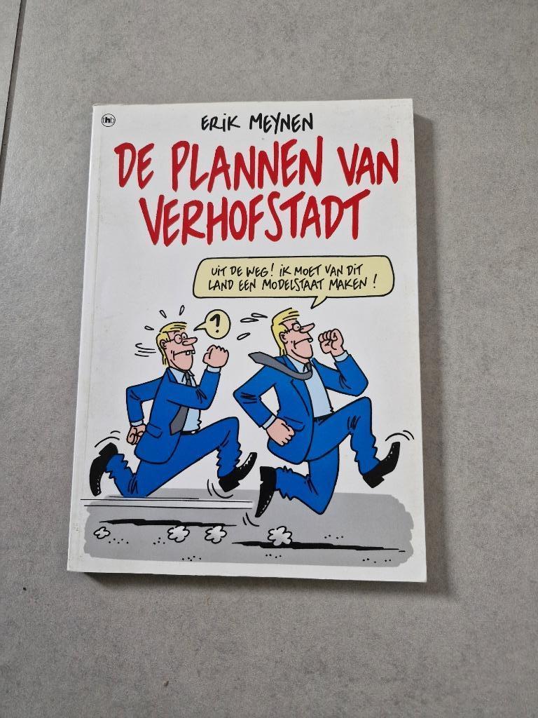 De plannen van Verhofstadt - Erik Meynen, Ophalen of Verzenden, Erik Meynen, Cartoons