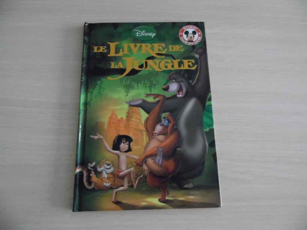 LE LIVRE DE LA JUNGLE     MICKEY CLUB DU LIVRE, 5 of 6 jaar, Jongen of Meisje, Ophalen of Verzenden, Zo goed als nieuw