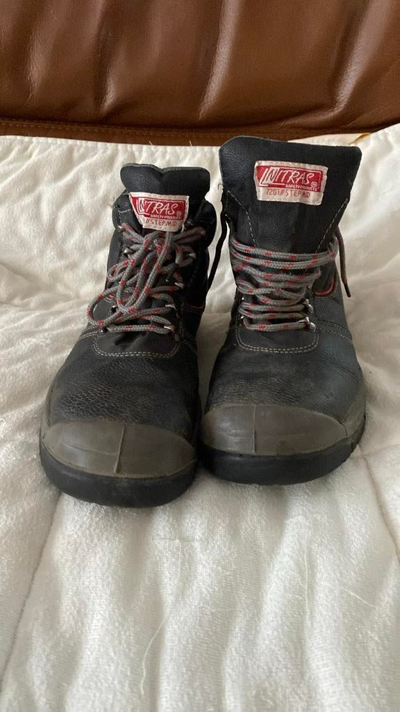 Safety Nitras boots/werkschoenen S3 stalen tip grote maat 40, Enlèvement, Utilisé