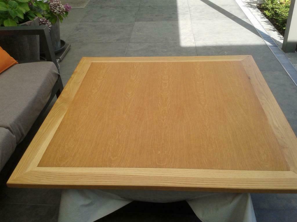 Tafelblad, Huis en Inrichting, Tafels | Eettafels, Ophalen, Zo goed als nieuw, Vier personen, 100 tot 150 cm