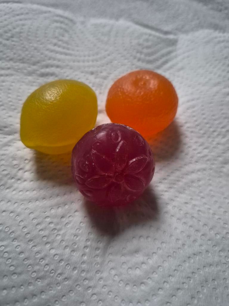 Set zeepjes thema fruit (3stuks), Ophalen of Verzenden