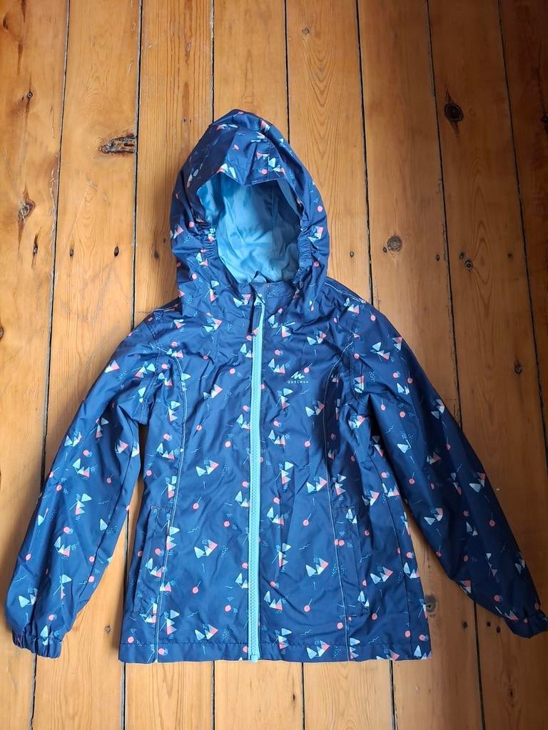 Regenjas voor meisjes - Quechua - maat 110 - 4-5Y, Kinderen en Baby's, Ophalen of Verzenden, Zo goed als nieuw