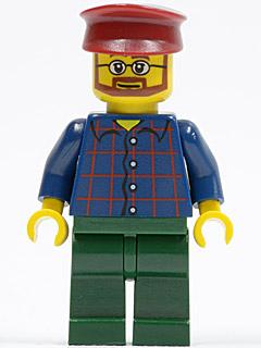 Lego figuur twn080 Male grand Carousel / F2-3, Enlèvement ou Envoi, Comme neuf, Briques en vrac, Lego