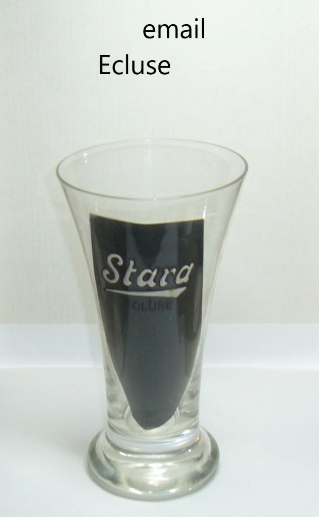 Ecluse email glas STARA, Verzamelen, Biermerken, Ophalen of Verzenden