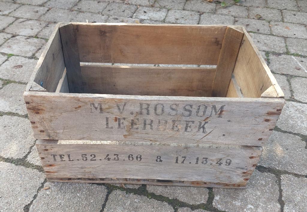 Fruitkassen, fruitkisten, Ophalen, Gebruikt