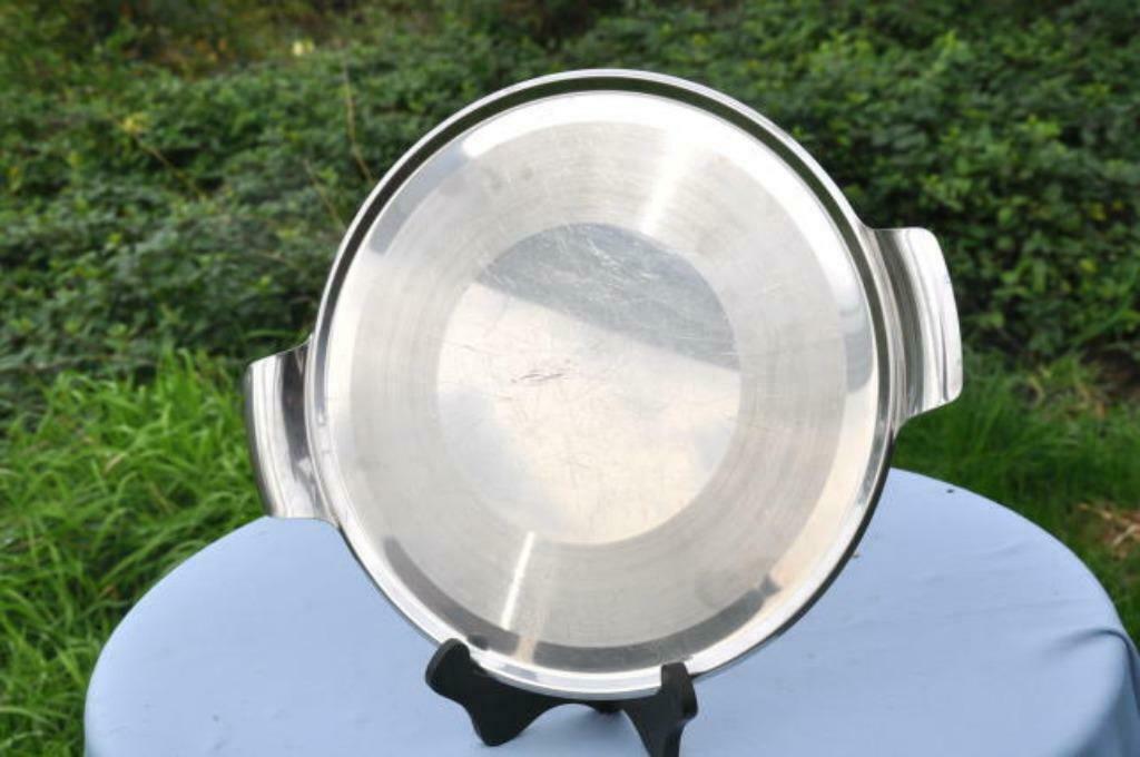 § plat a tarte en inox, Maison & Meubles, Enlèvement ou Envoi, Utilisé, Autres matériaux, Autres types