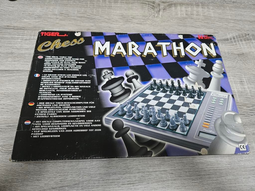 Chess Marathon, jeu d'échecs électronique de Tiger, Enlèvement ou Envoi, Comme neuf