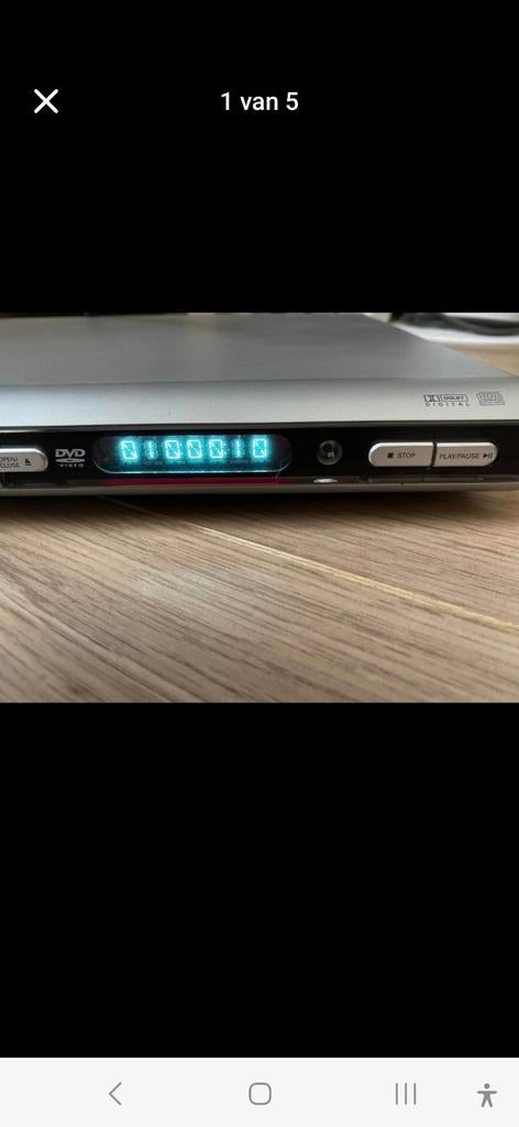 Lecteur DVD Philips, Enlèvement ou Envoi, Utilisé, Lecteur DVD, Philips