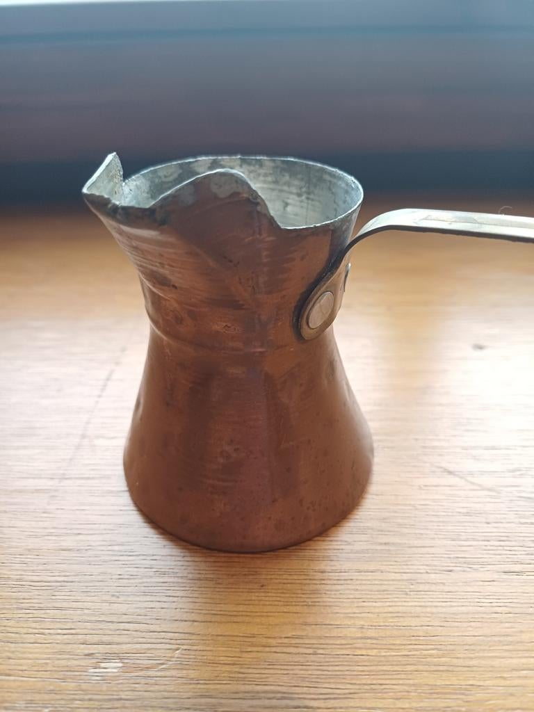 Koperen schenkpotje, Ophalen of Verzenden, Koper
