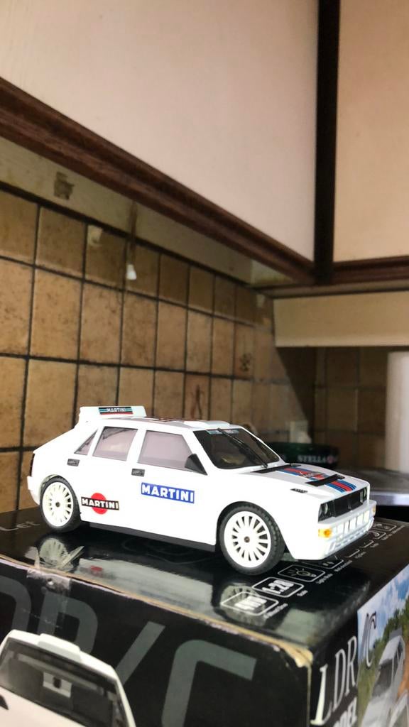RC Lancia Delta Martini Racing 1of1 Full RTR, Elektro, Nieuw, Ophalen of Verzenden, Auto onroad