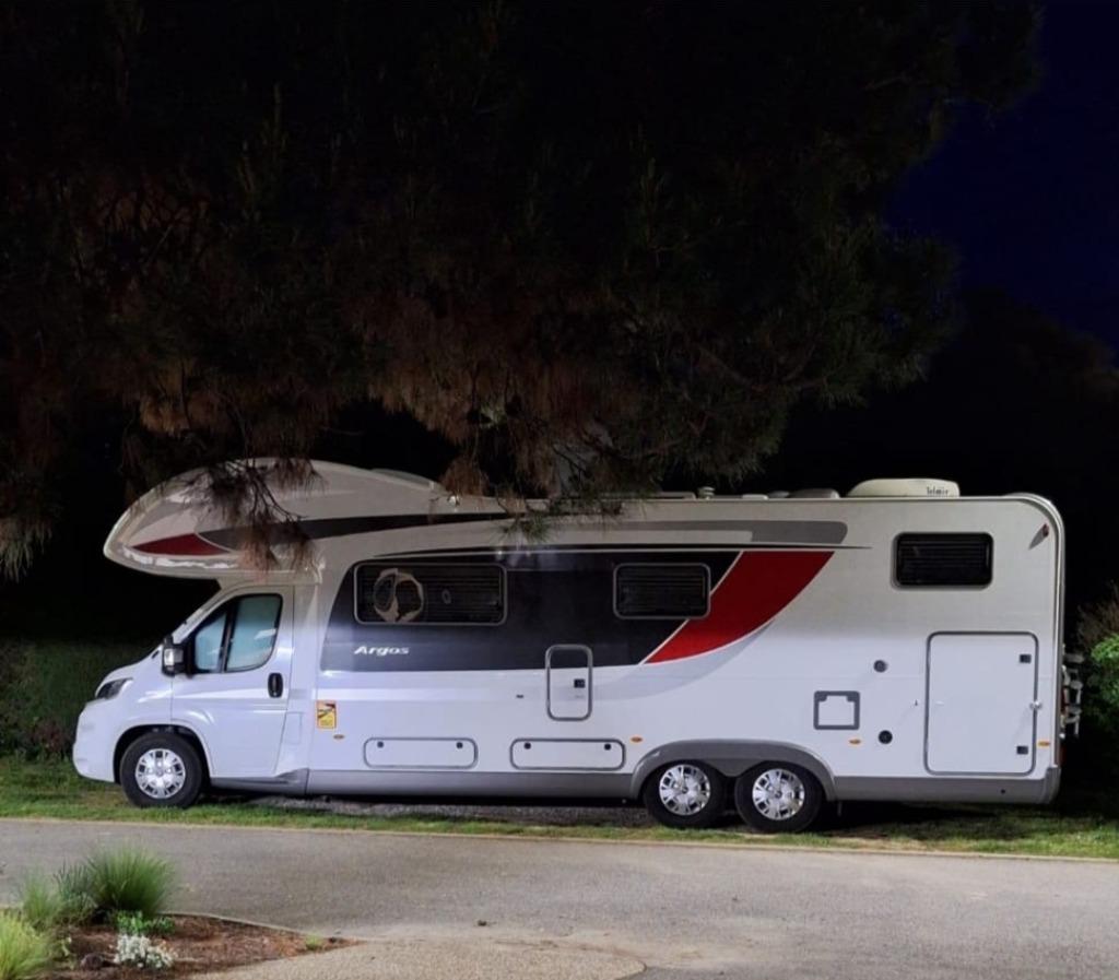 Burstner Argos A 747-2 G, Caravans en Kamperen, Automaat, Boiler, Fiat, Verwarmde buitenspiegels