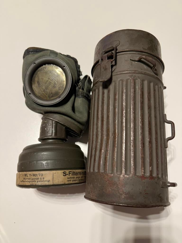 Duits gasmasker, Verzamelen, Militaria | Tweede Wereldoorlog, Ophalen of Verzenden, Landmacht