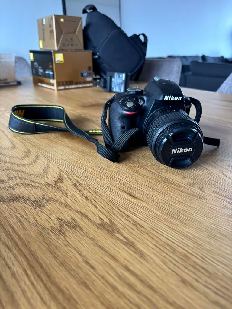 Nikon D3300 pakket, Audio, Tv en Foto, Fotocamera's Digitaal, Zo goed als nieuw, Spiegelreflex, Nikon, Minder dan 4 keer, Ophalen