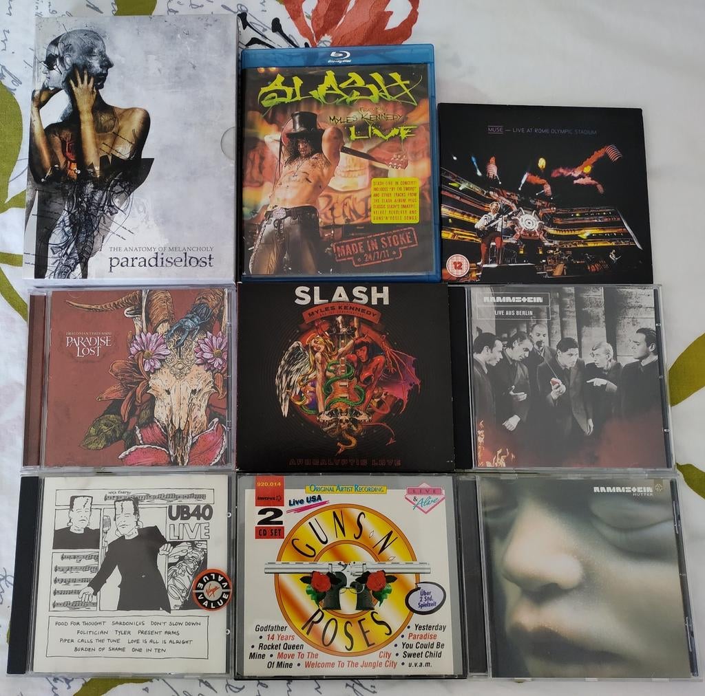 Verschillende cd's van o.a. Paradise Lost, Rammstein, GNR,.., Ophalen of Verzenden, Zo goed als nieuw, Boxset