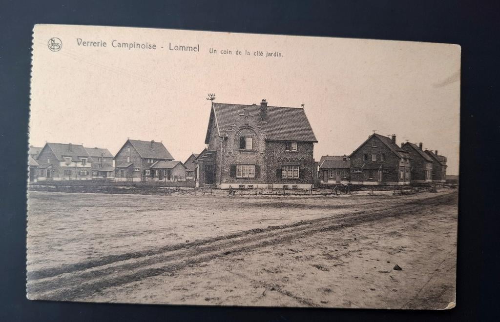 Lommel verrerie campinoise, un coin de la cité jardin, Enlèvement ou Envoi, Non affranchie, Limbourg