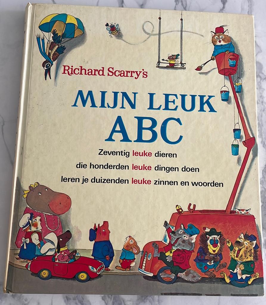 Mijn leuk abc /richard scarry, Ophalen of Verzenden, Gelezen, Richard scarry
