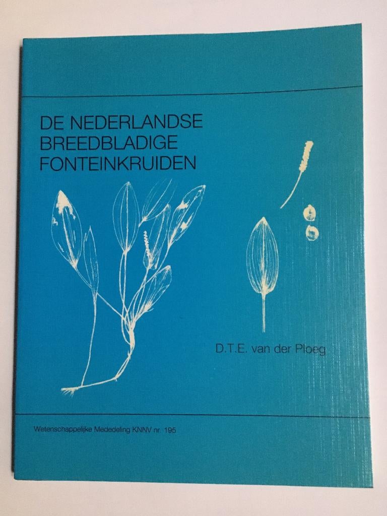 De Nederlandse breedbladige fonteinkruiden, Enlèvement ou Envoi, Neuf