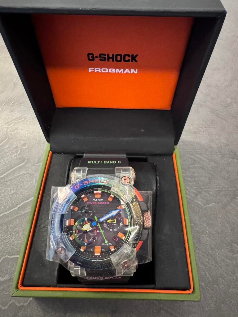 Horloge G-Shock Frogman GWF-A1000BRT-1AJR ongedragen, Ophalen of Verzenden, Nieuw, Casio