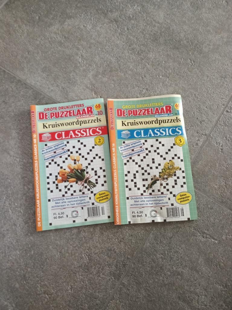 De puzzelaar ; kruiswoordraadsels: Classics, Hobby & Loisirs créatifs, Sport cérébral & Puzzles, Enlèvement, Neuf, Livre casse-tête