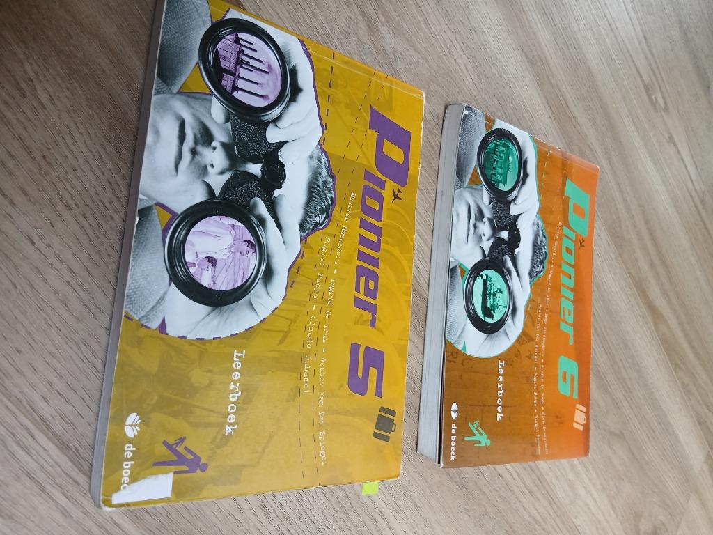 Pionier 5 en 6 boeken geschiedenis 3de graad, Boeken, ASO, Geschiedenis, De boeck, Ophalen
