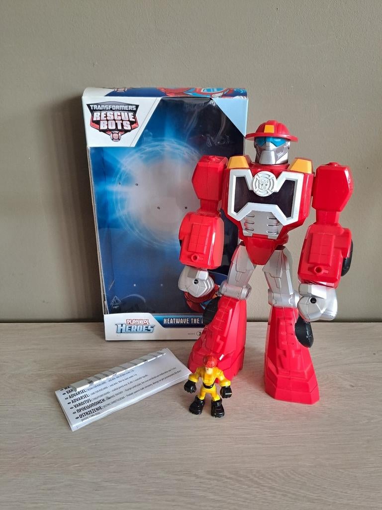 Vintage Hasbro 2014 Transformers Resque Bots Heatwave Fire, Ophalen, Zo goed als nieuw