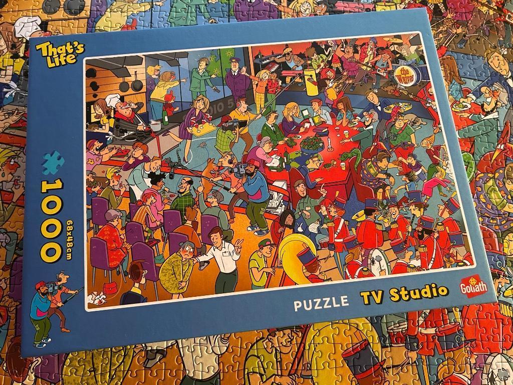 Puzzel That’s Life 1000 stukjes, Enlèvement ou Envoi, 500 à 1500 pièces, Comme neuf, Puzzle