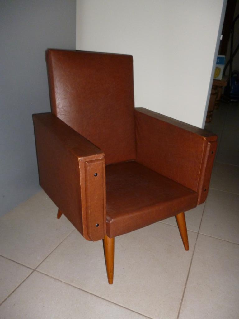 Siège mini fauteuil vintage sixities chaise pour enfant skay, Antiquités & Art, Enlèvement