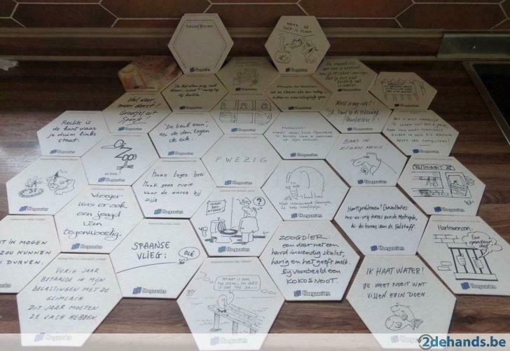 117 (ludieke) bierviltjes Hoegaarden, Enlèvement ou Envoi, Utilisé