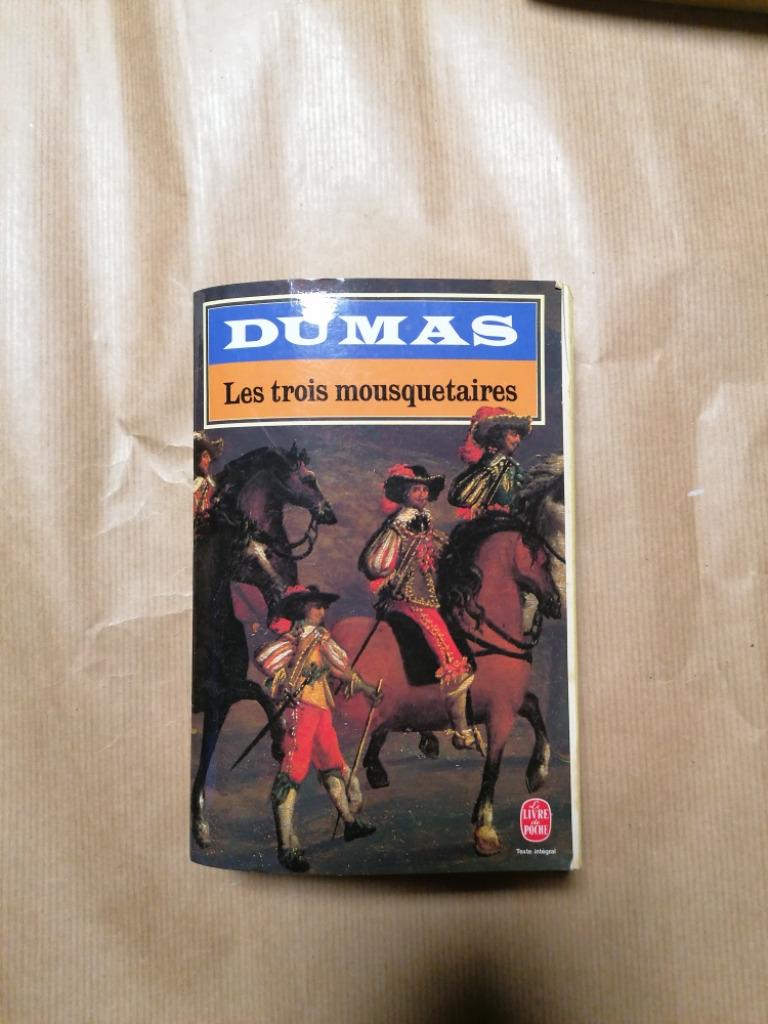 Alexandre Dumas Les trois mousquetaires, Livres, Enlèvement, Utilisé