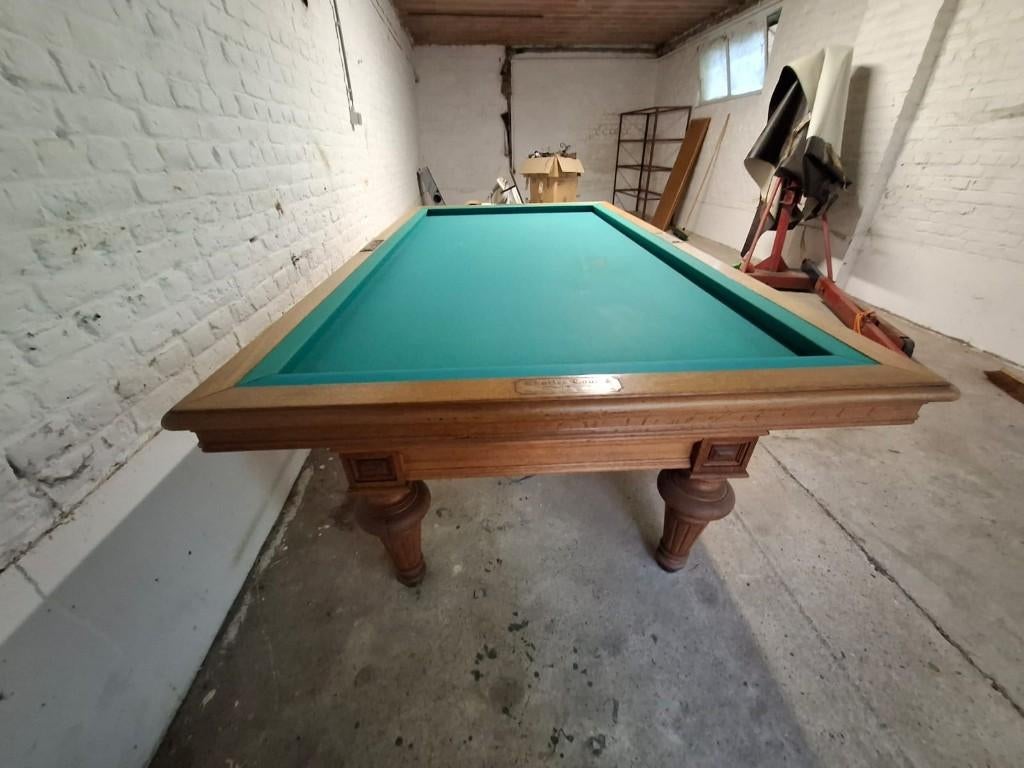 Biljart met bands, Sport en Fitness, Ophalen, Gebruikt, Biljarttafel