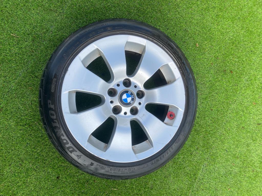 alu velgen BMW maat 225/45/17 inch 4 STUKS, Véhicule de tourisme, Pneus été, 17 pouces, Enlèvement