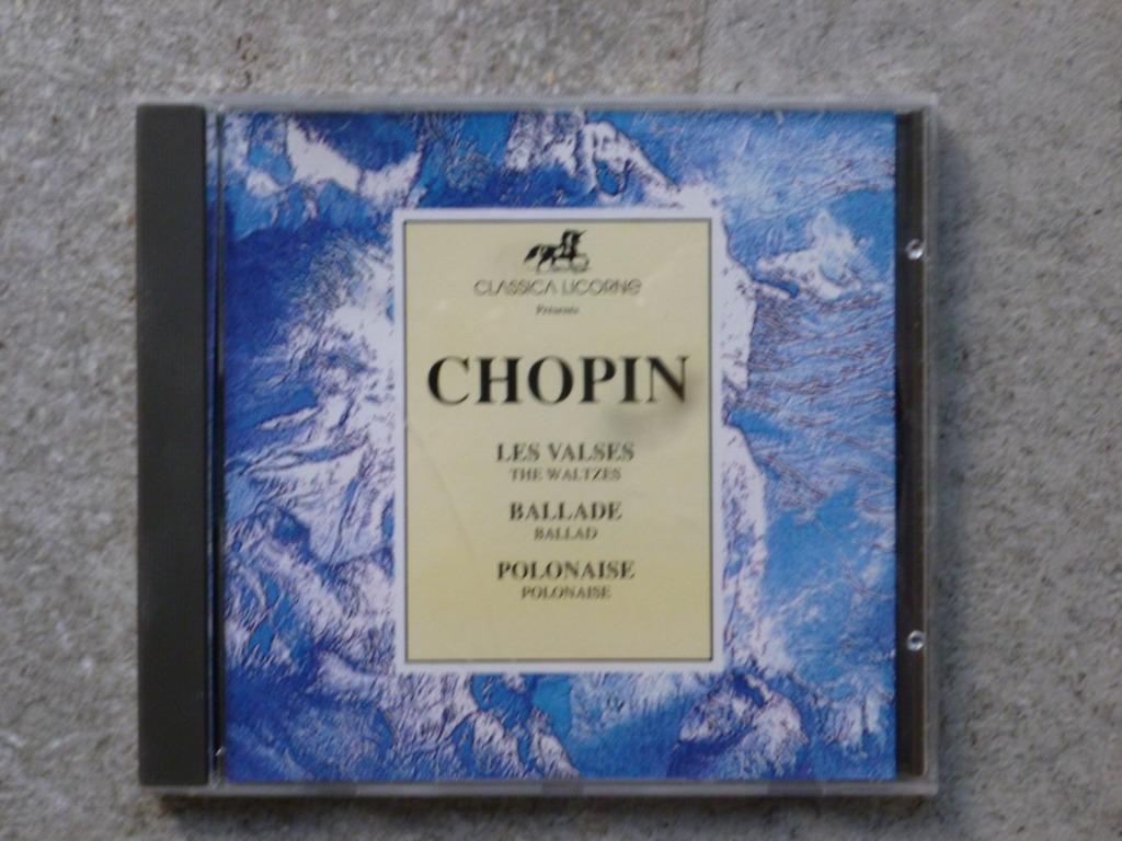 Chopin Les valses - ballade - Polonaise, Ophalen of Verzenden, Zo goed als nieuw, Orkest of Ballet