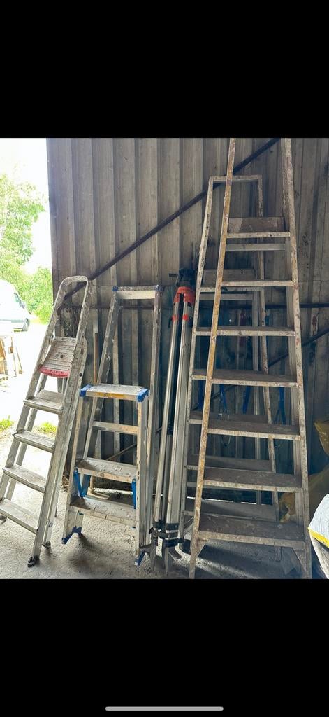 Echelles echafaudage en aluminium a vendre, Enlèvement ou Envoi, Comme neuf