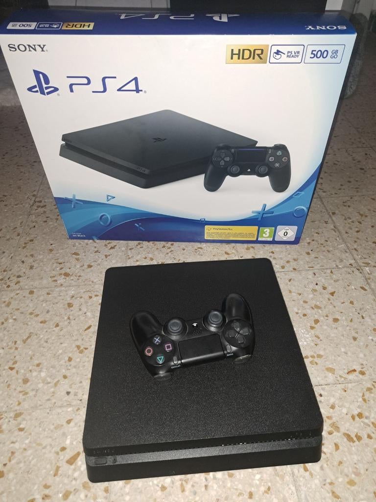 PlayStation 4 Slim, Ophalen, 500 GB, Slim
