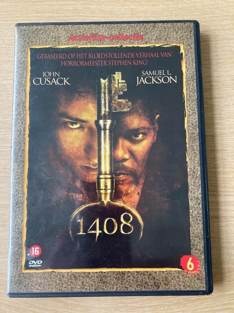 DVD 1408 - genre horror, Vanaf 16 jaar, Ophalen of Verzenden, Gebruikt, Slasher