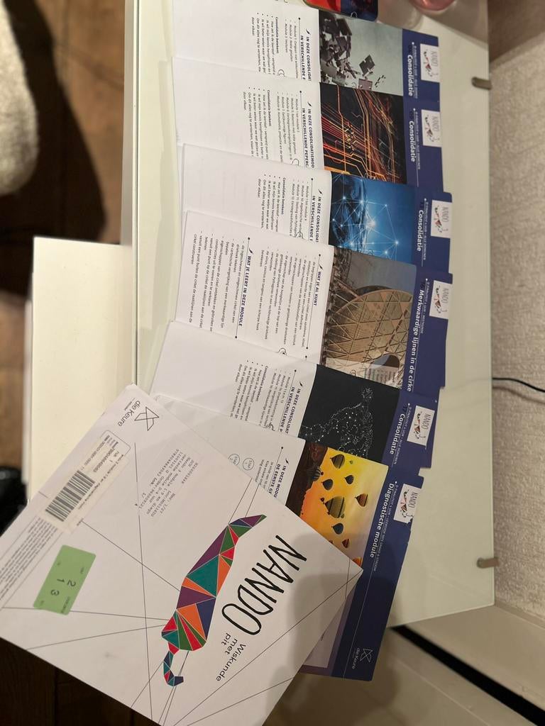 Wiskunde Nando Consolidatiemodules, Boeken, Ophalen