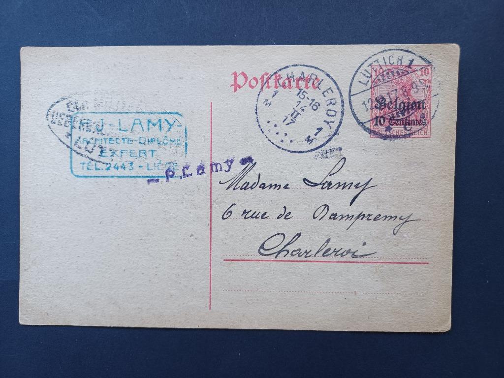 Timbres belges, Enlèvement ou Envoi, Affranchi