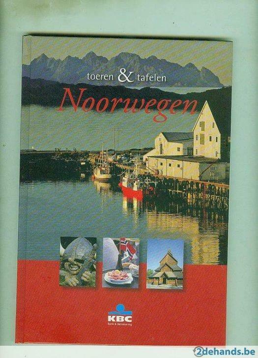 Toeren & tafelen noorwegen KBC 96 blz, Neuf