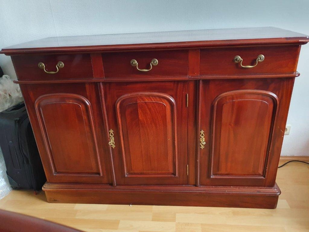 Kast van kersenhout, 100 tot 150 cm, Zo goed als nieuw, Minder dan 100 cm, Kersenhout