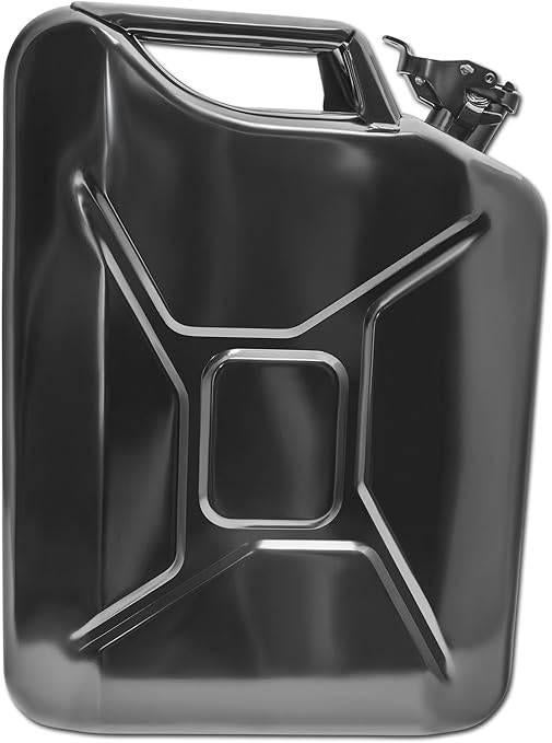 metalen jerrycan 20L | Zwart | GRATIS LEVERING, -, Verzenden, -, Nieuw