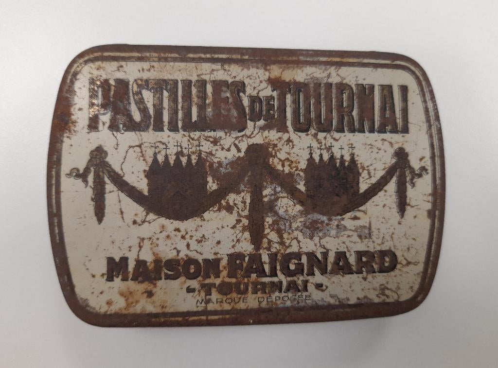 Pastilles de Tournai  -  Faignard, Envoi, Utilisé