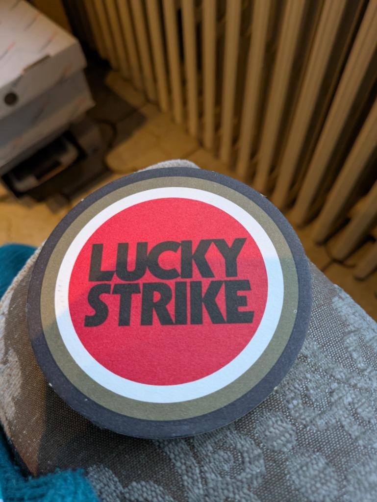 Lucky strike, Enlèvement ou Envoi, Comme neuf, Sous-bock